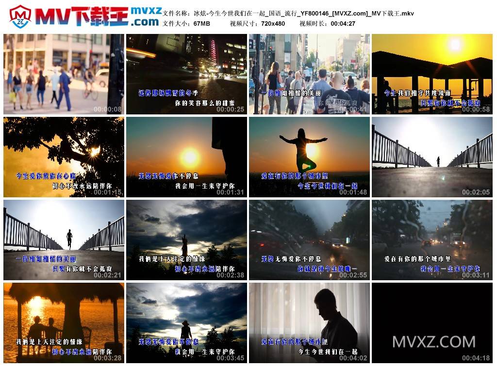 冰炫-今生今世我们在一起_国语_流行_YF800146